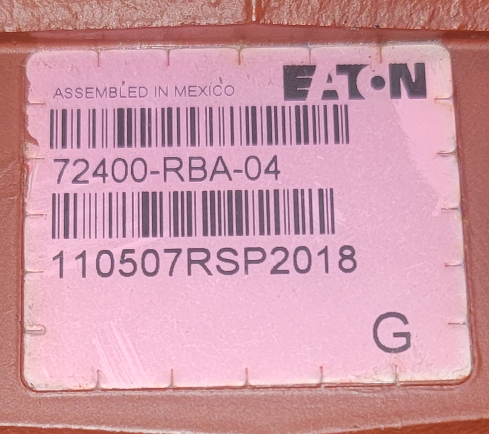 Eaton 72400-RBA-04