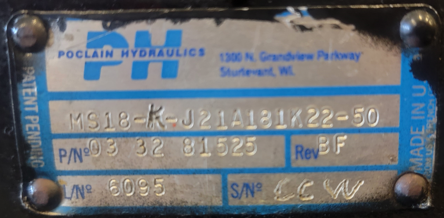 Poclain MS18-K