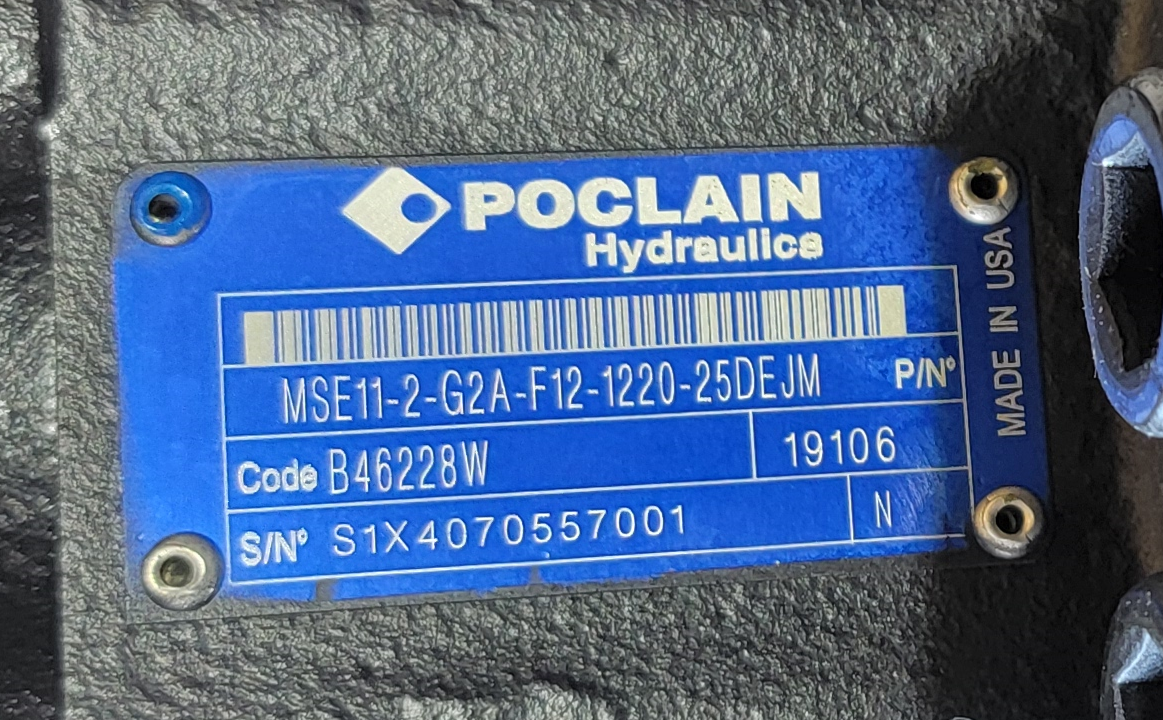 Poclain MSE11 B46228W - LH