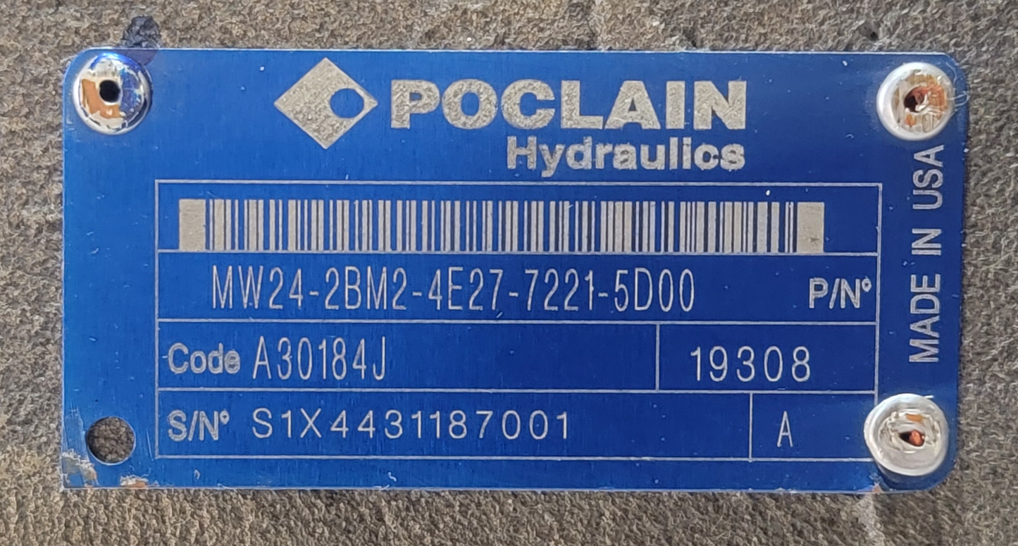 Poclain MW24 A30184J New