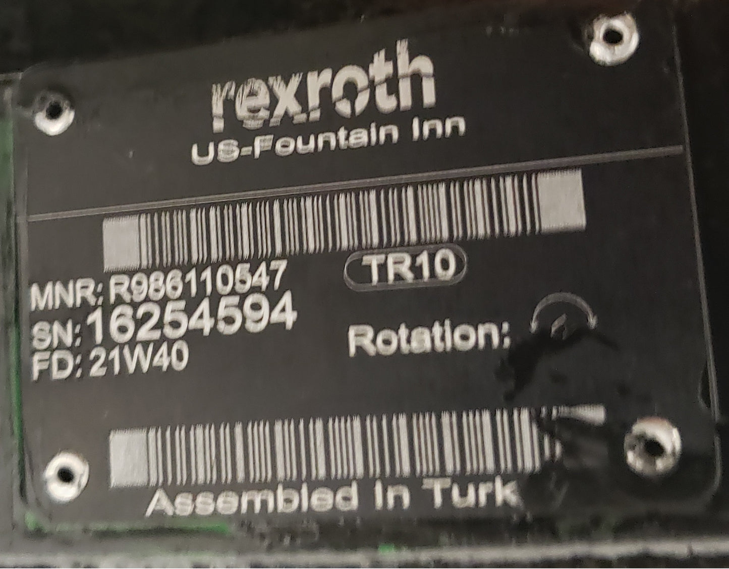 AXE24902 Rexroth R986110547